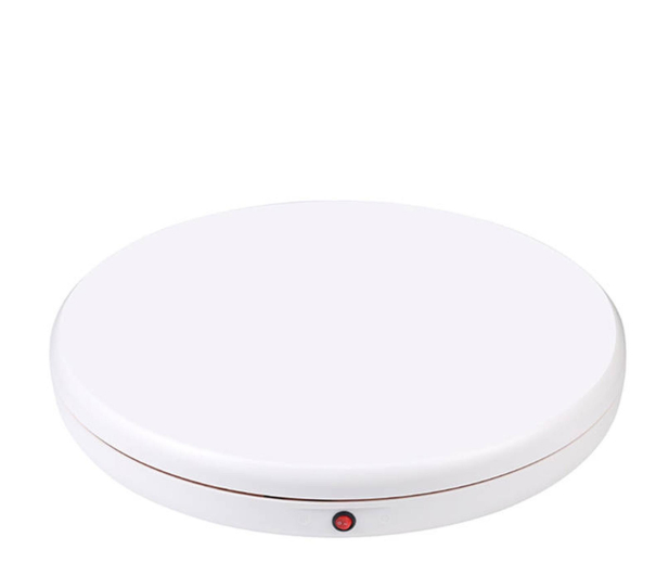 Puluz Obrotowa podstawka do zdjęć 45 cm (biała) - 1508857 - zdjęcie 2